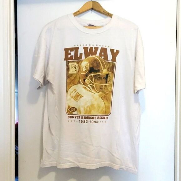 Vintage John Elway T-Shirt - Picture 1 of 4